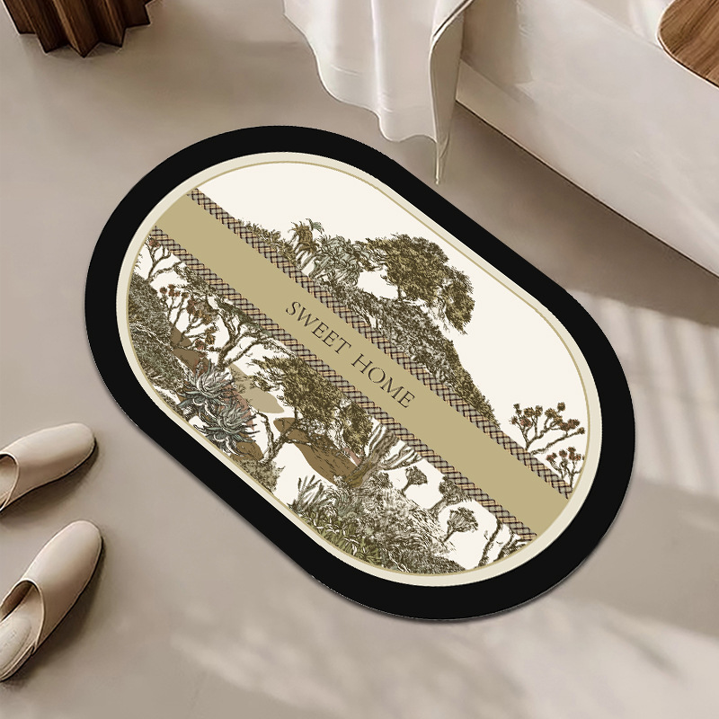 硅藻泥地垫展示