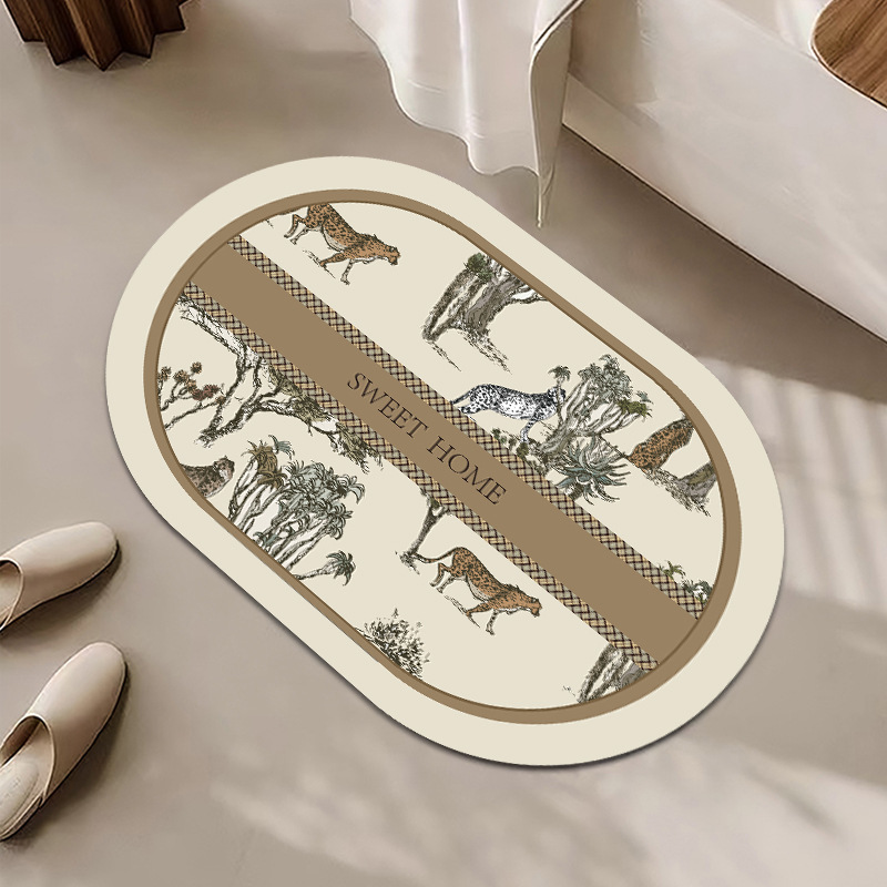 硅藻泥地垫展示