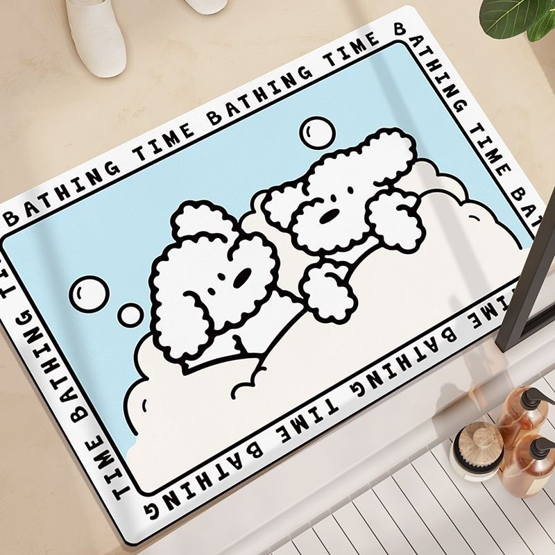 硅藻泥地垫展示