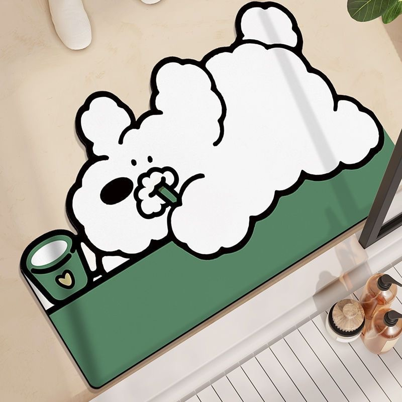 硅藻泥地垫展示