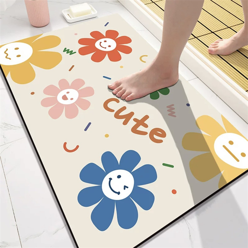 硅藻泥地垫展示