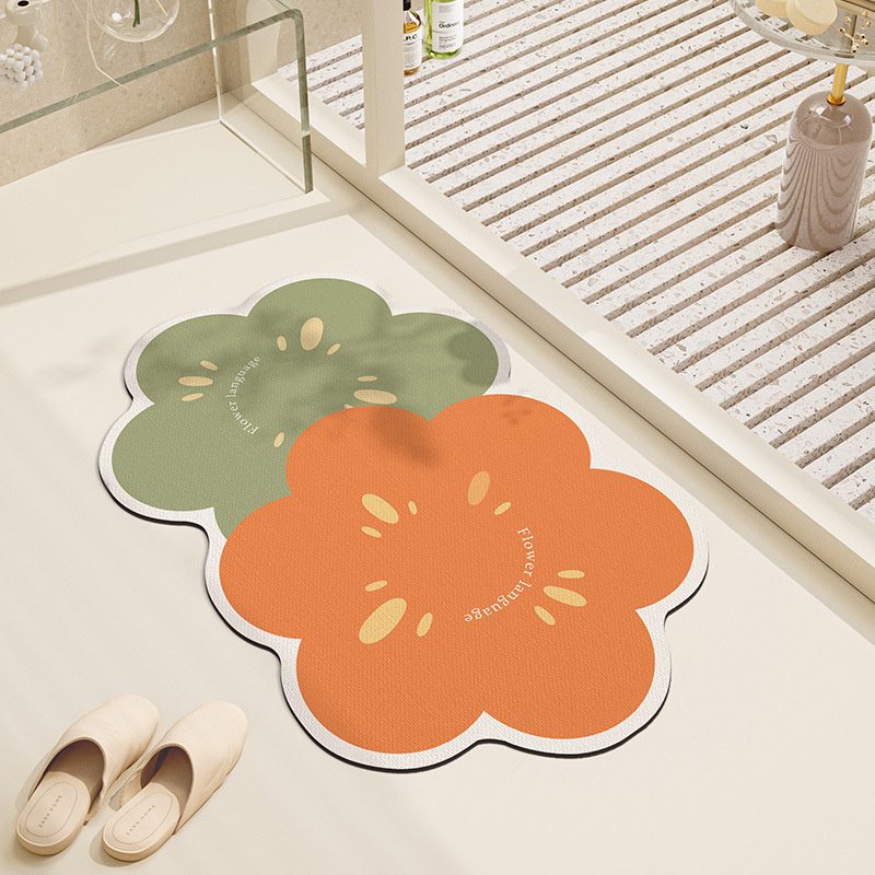 硅藻泥地垫展示